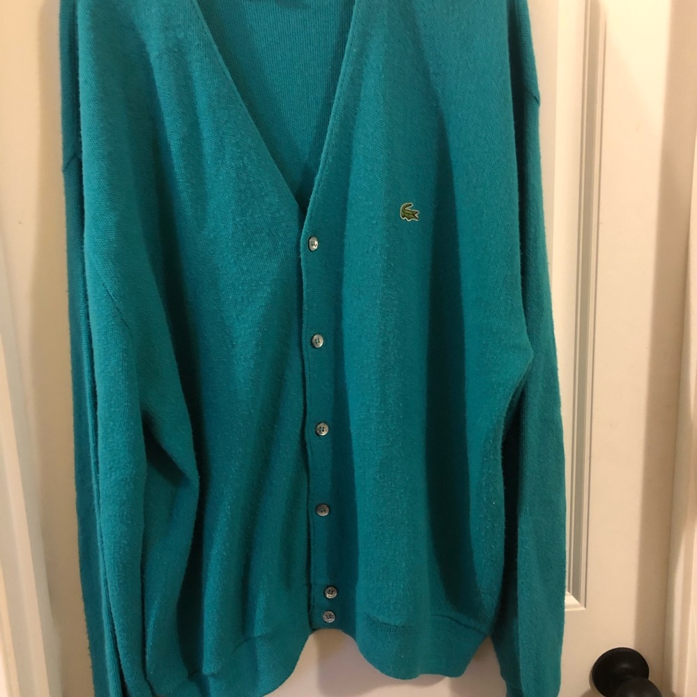 Real button up sweater